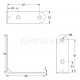 ΓΩΝΙΑ 80x80x25 / ΓΑΛΒΑΝΙΖΕ ΜΕΤΑΛΛΙΚΕΣ ΓΩΝΙΕΣ ΕΠΙΠΛΩΝ